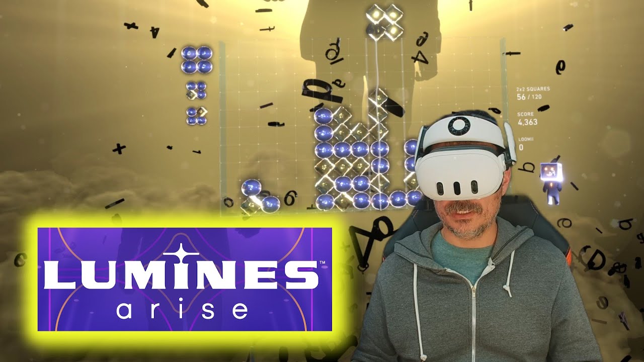 ΣΚΕΤΗ ΑΠΟΛΑΥΣΗ: Lumines Arise στο PC με VR!!!