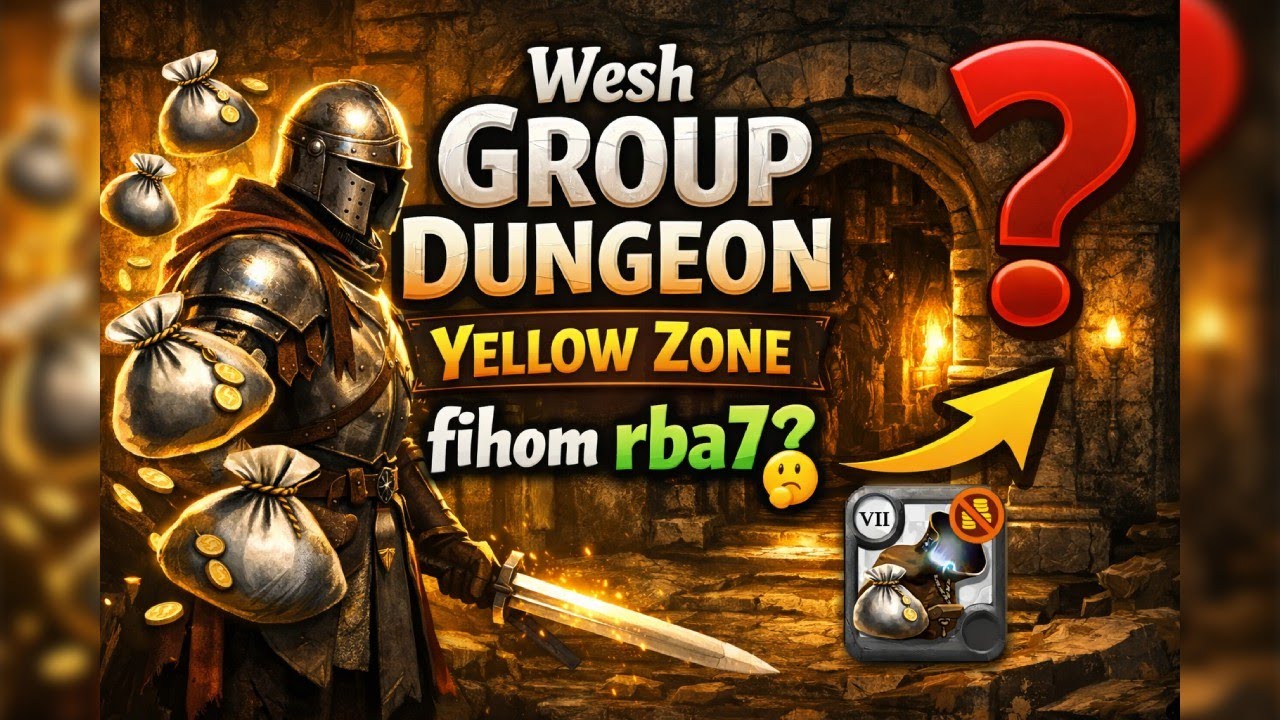 AlbionOnline Bdarija - Wesh Group Dungeon f yellow zone fihom rba7 ?