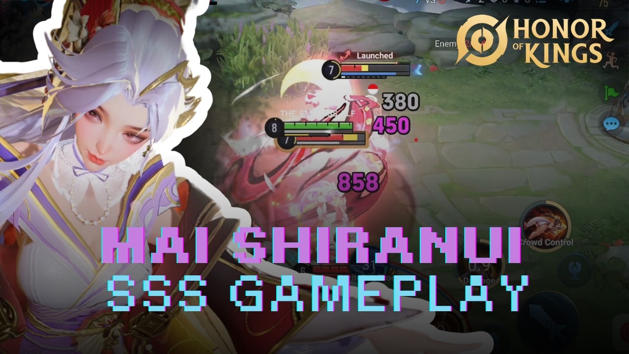 INSANE Mai Shiranui SSS Gameplay 🔥 Perfect Combo & Outplay | Honor of Kings