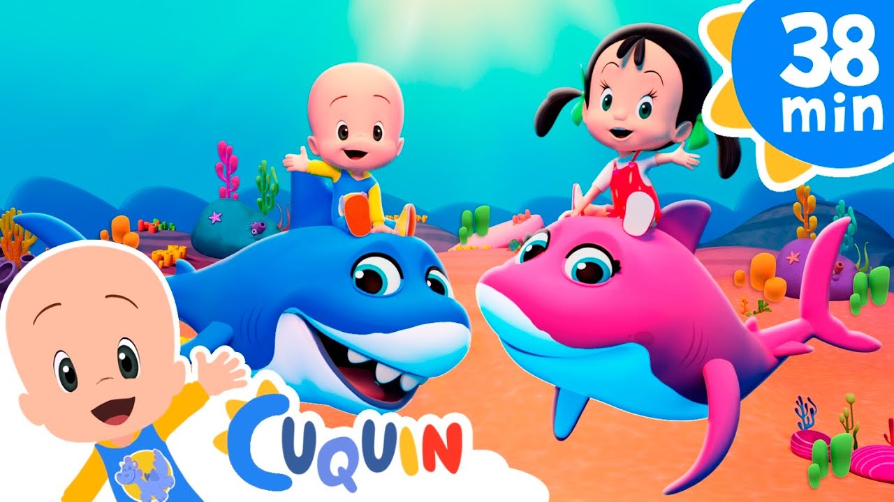 Baby Shark (Bebê Tubarão) - episódios e rimas infantis de Cleo e Cuquin