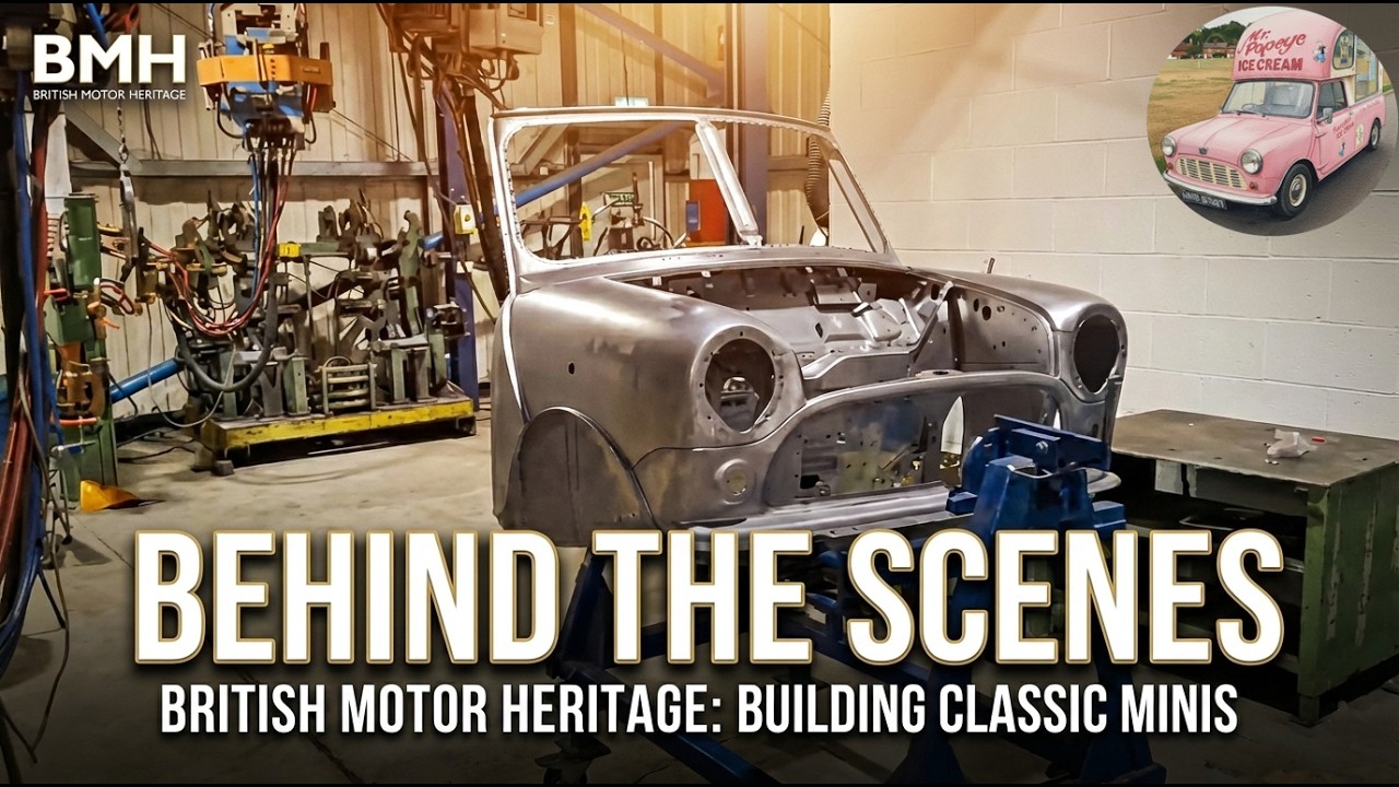 Can You Still Buy a BRAND NEW Classic Mini? Inside the BMH Factory