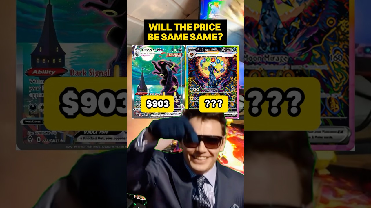 Umbreon EX vs. Umbreon VMAX - Which is the Better Investment? 🤔