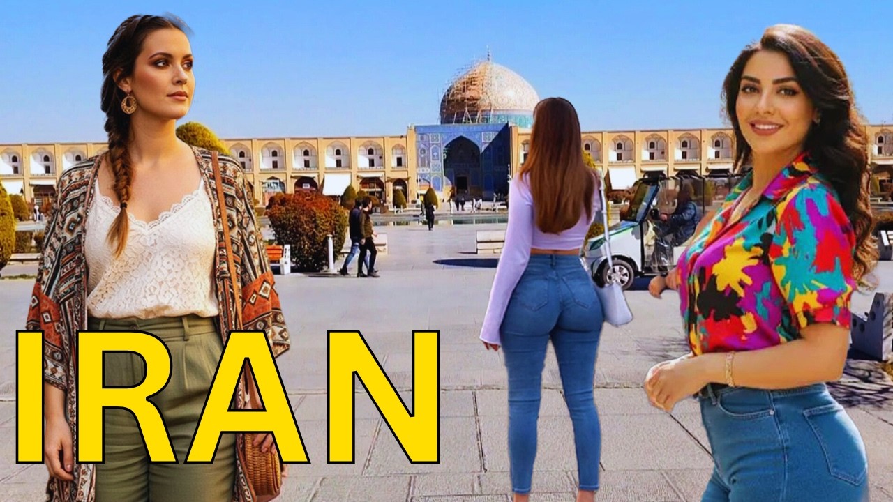 Walking to Sheikh Lotfollah Mosque | Isfahan, Iran 🇮🇷