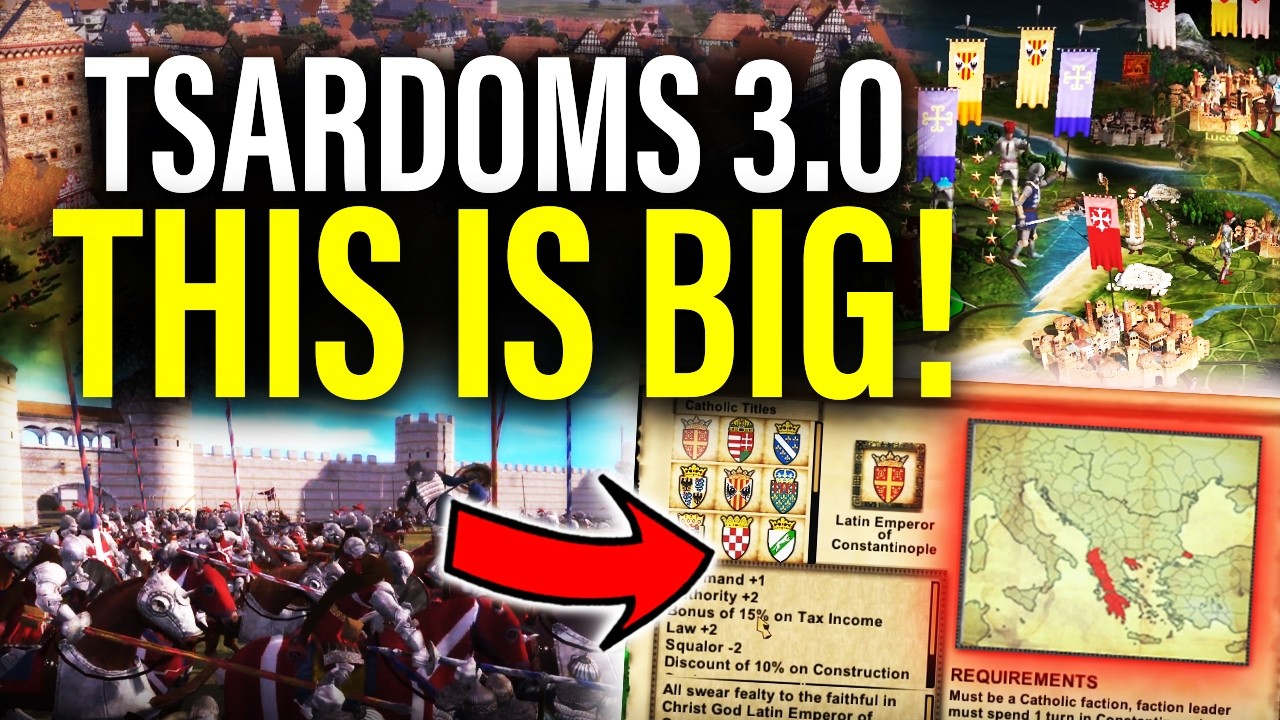 Tsardoms Total War 3: Новые механики, фракции и карты осад!