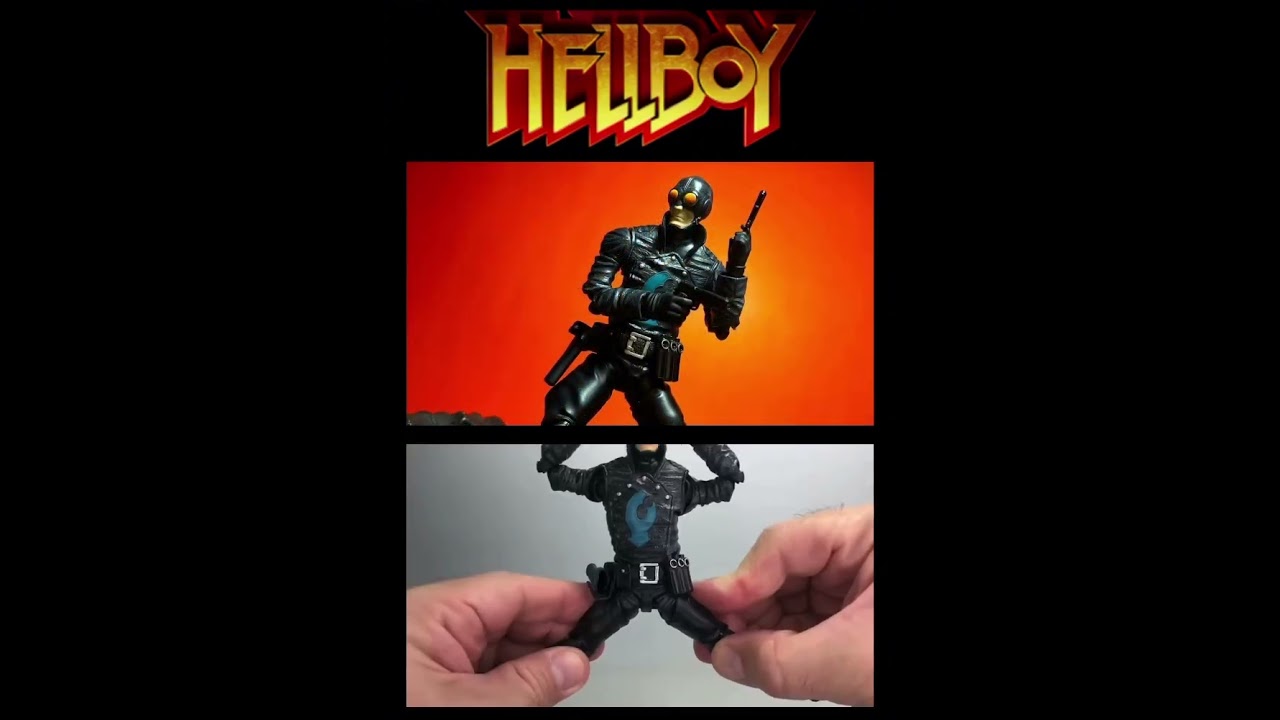 Hellboy Lobster Johnson 1/12 Scale Action Figure BY 1000TOYS