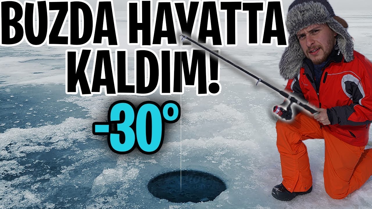 -30&deg; Buz Tutmuş G&ouml;l &Uuml;st&uuml;nde 24 Saat!