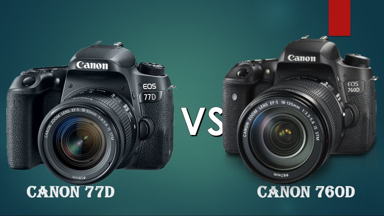 Canon 77D vs Canon 760D (Rebel T6s) (Straight to the point)