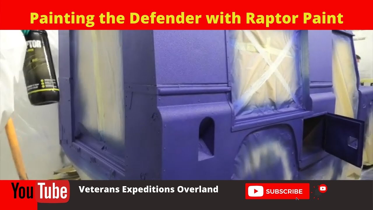Painting a Land Rover Defender in Raptor Paint - Season 1 - Episode 38