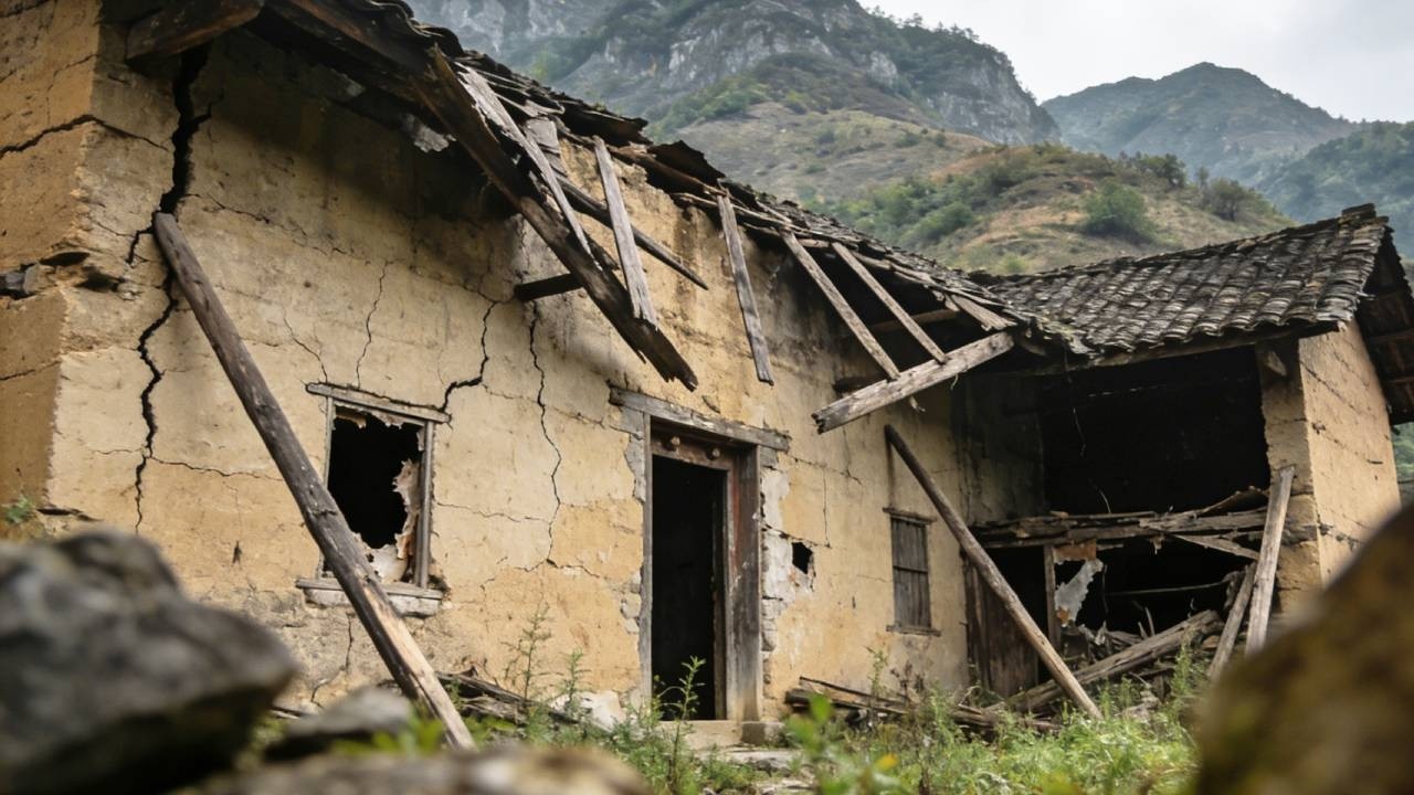A man quit his job and transformed an 800-year-old house in the countryside into a luxury mansion.