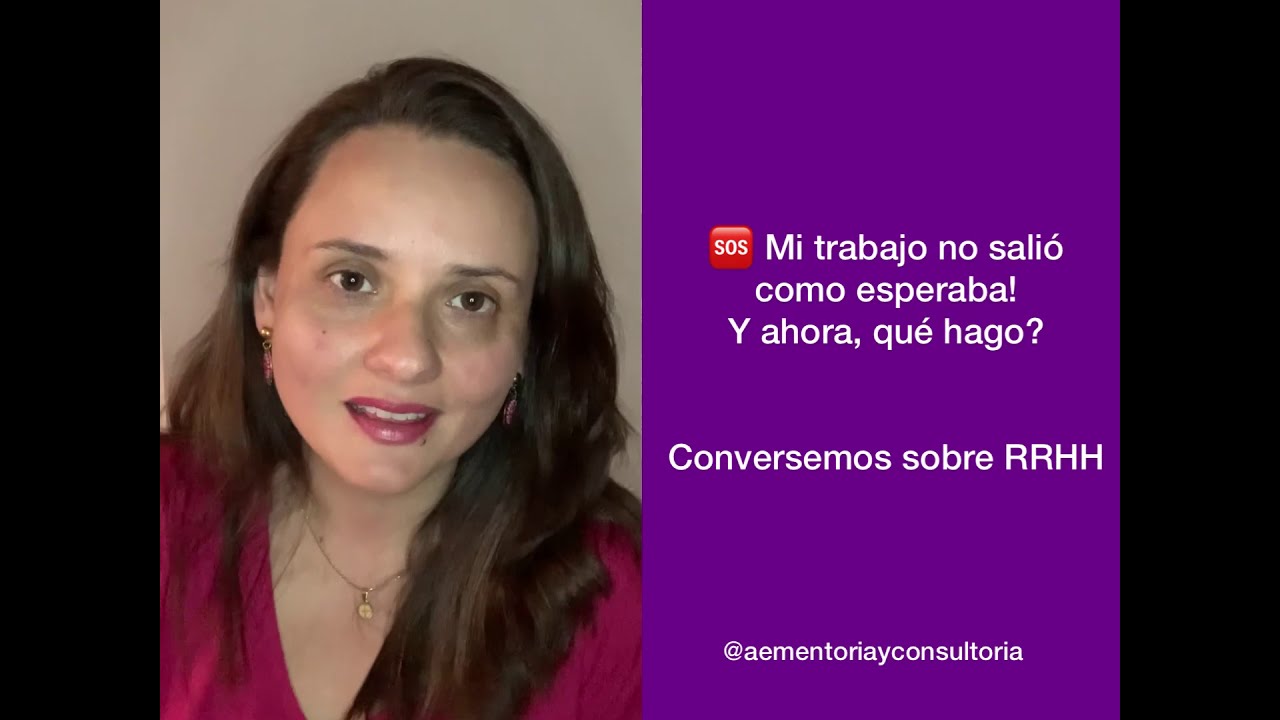 🆘 Mi trabajo no es lo que esperaba! Y ahora, qué hago?