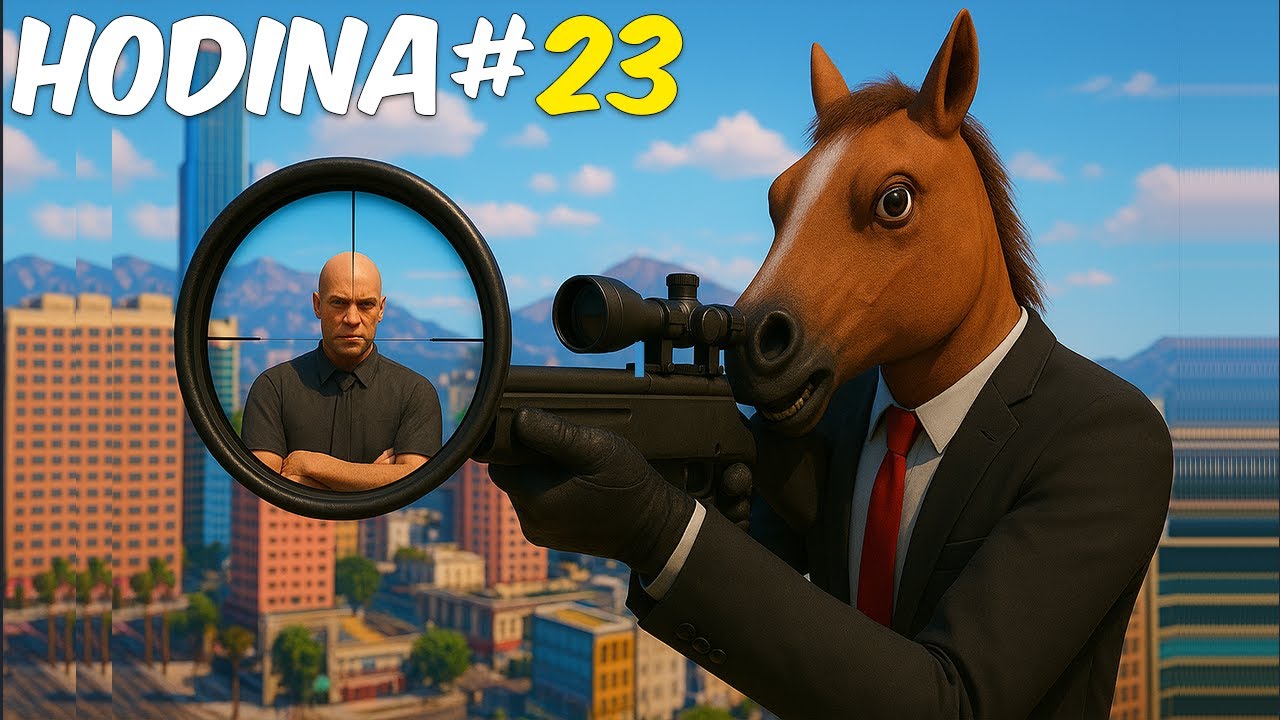 Strávil Jsem 24 Hodin jako Hitman v GTA 5 RP..