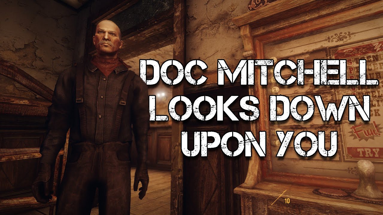 Doc Mitchell Comments on Your Low SPECIAL Stats - Fallout New Vegas