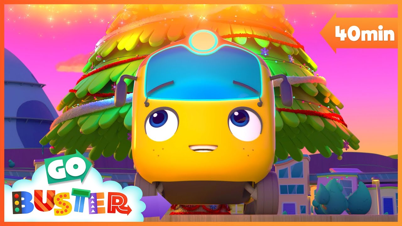 The Search for Santa | Go Buster Recharged | Robot Cartoons for Kids | Moonbug Kids