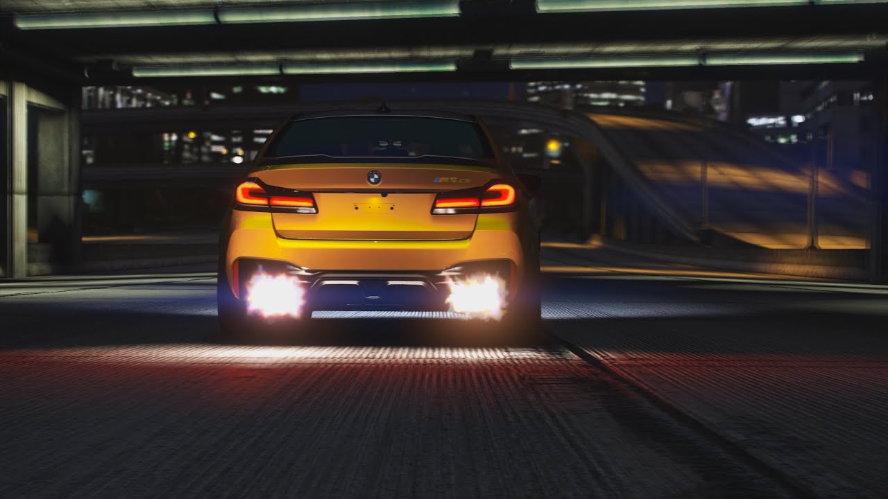 M5 CS /// GTA V CINEMATIC