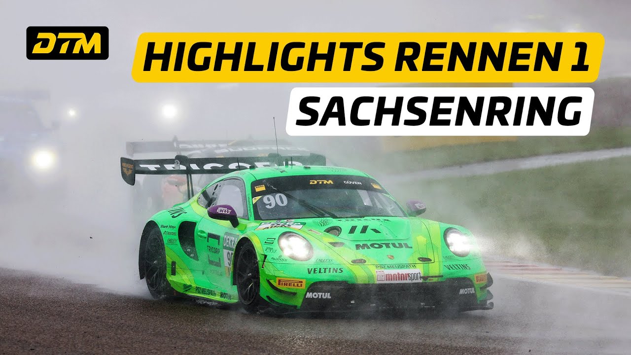 Sieg in der letzten Runde! 😳 | Das irre DTM-Finish | Highlights Rennen 1 Sachsenring | DTM 2025