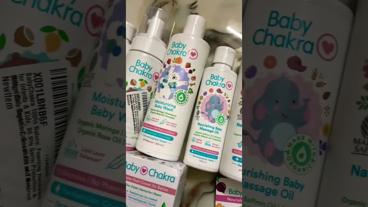 Unboxing Baby Chakra Products✨ #babychakra #products #baby
