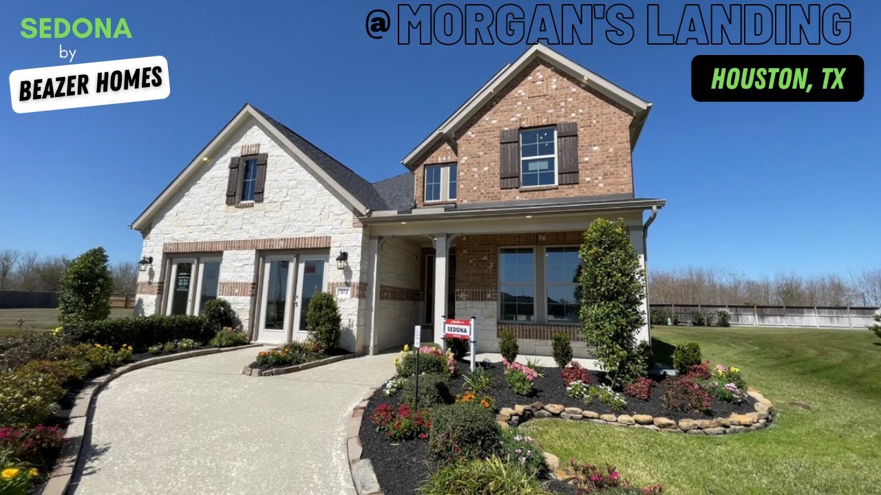 Houston, Texas | Beazer Homes | Sedona | Morgan's Landing Community | New Construction | La Porte