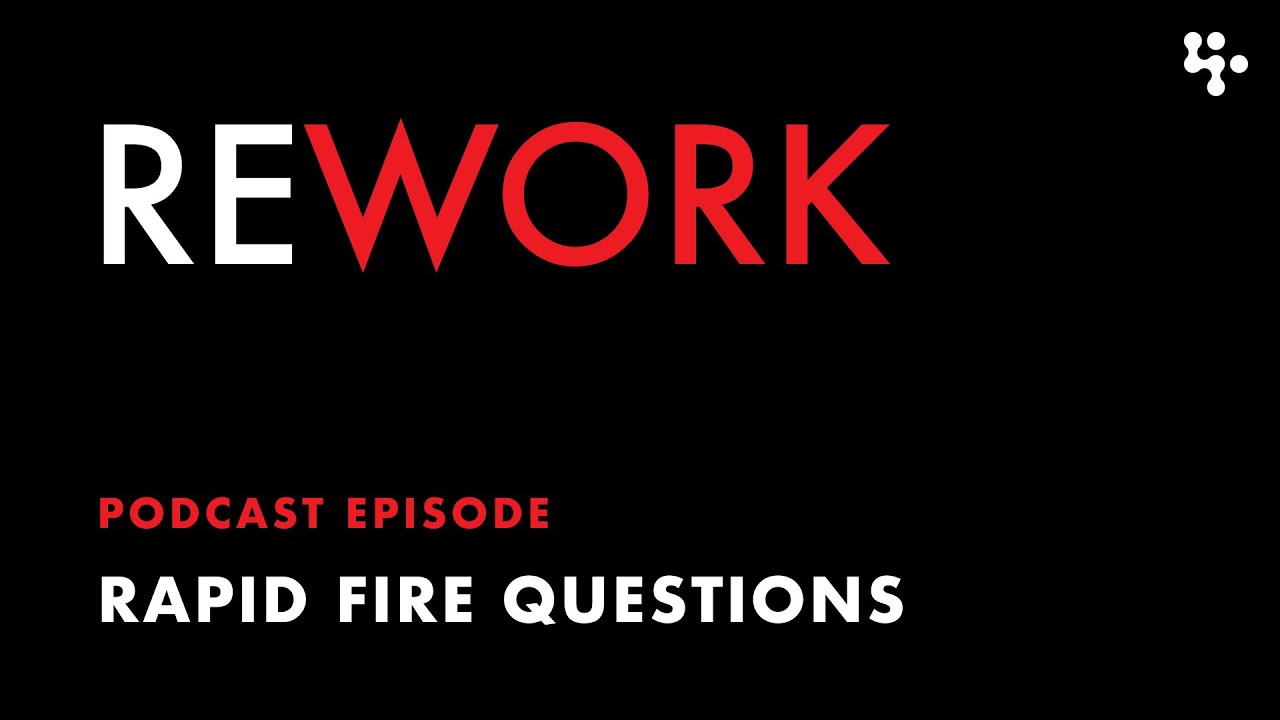 Rapid Fire Questions with Jason Fried & David Heinemeier Hansson – REWORK