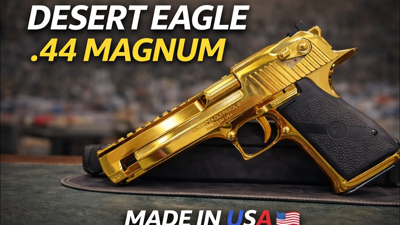 Desert Eagle .44 Magnum – Power & Precision 🇺🇸 #DesertEagle 