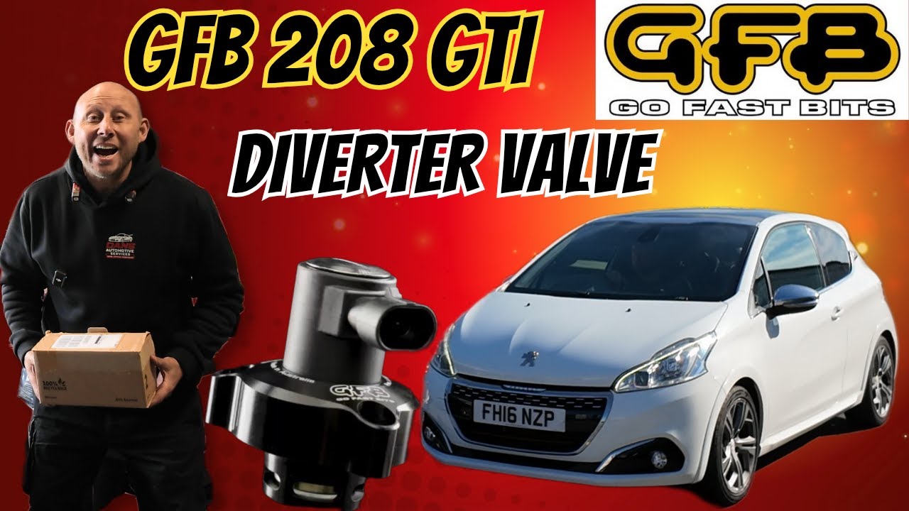 Этот распределительный клапан GFB ПРЕОБРАЖАЕТ Peugeot 208 GTI! Установка и дорожный тест T9382 DV+
