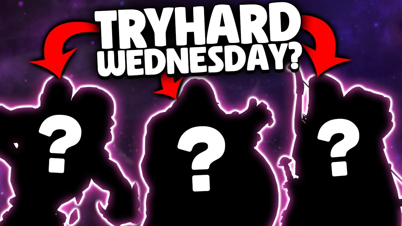 I DID A FAKE TRYHARD DAY FOR THE FANS ON WEDNESDAY