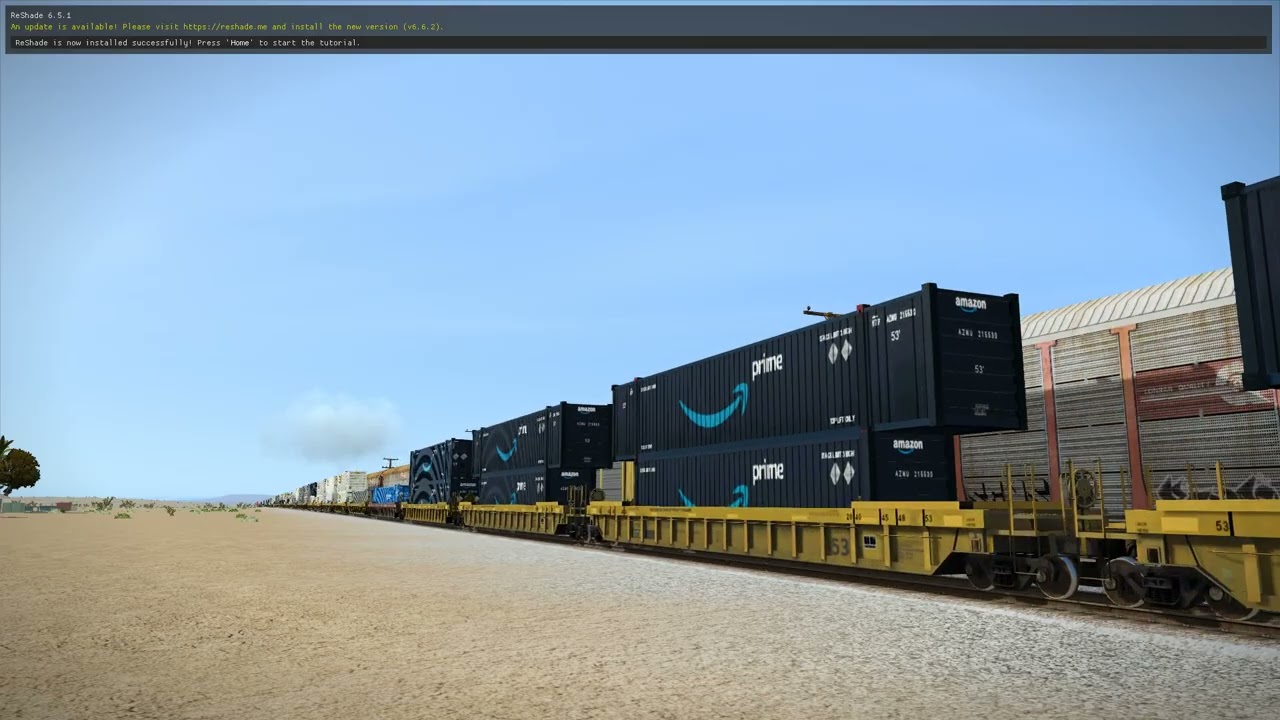 UP ZG2LC Hits a Work Truck in Run 8 Train Simulator V3