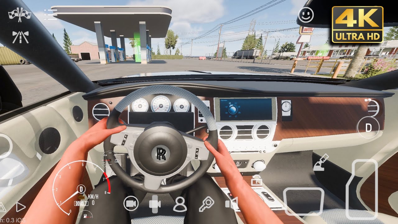 REAL DRIVING CONNECTED TO LUXURY CAR (CPM2) - Car Parking Multiplayer 2