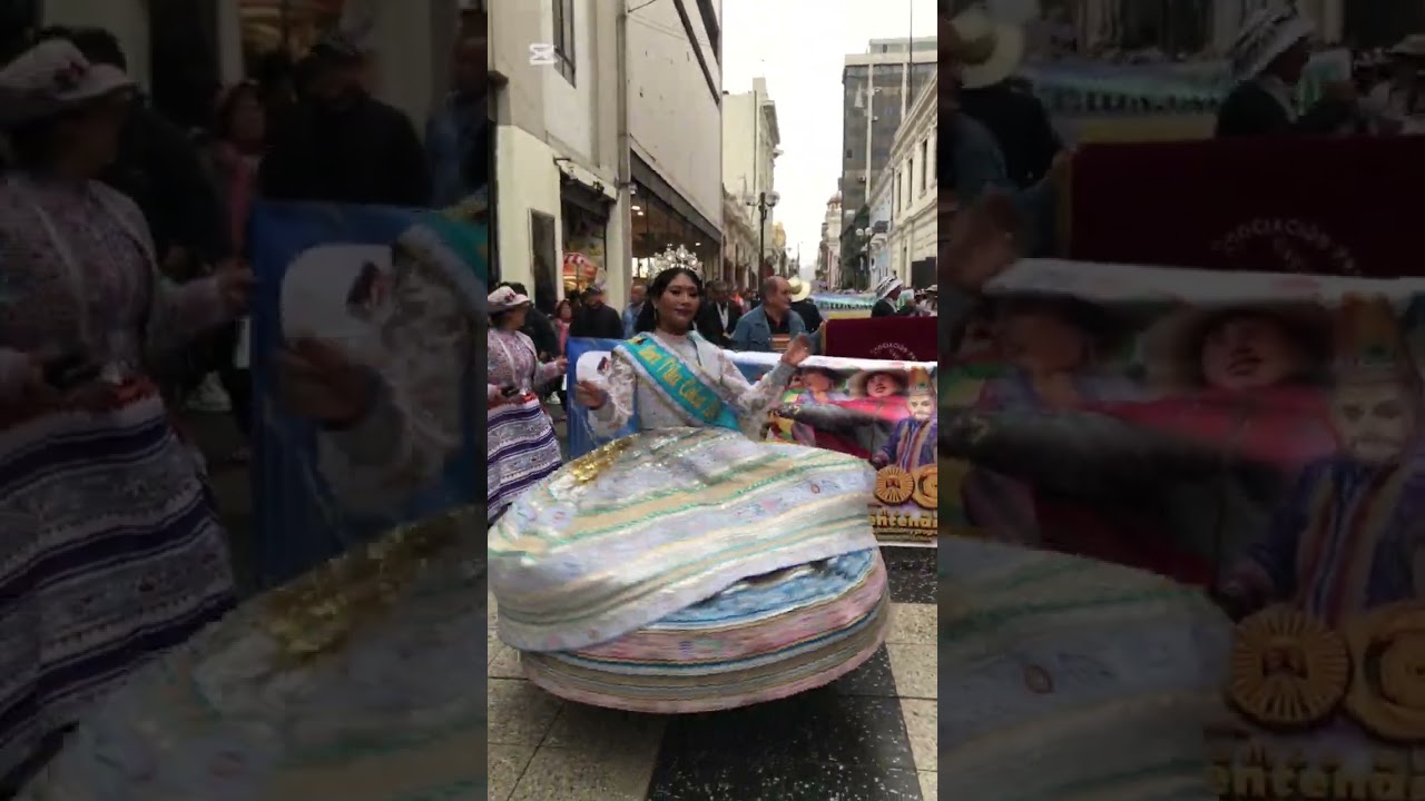 BAILE TIPICO DEL VALLE DEL COLCA  #per&uacute; #peru #lima #tradiciones #limaperu2025