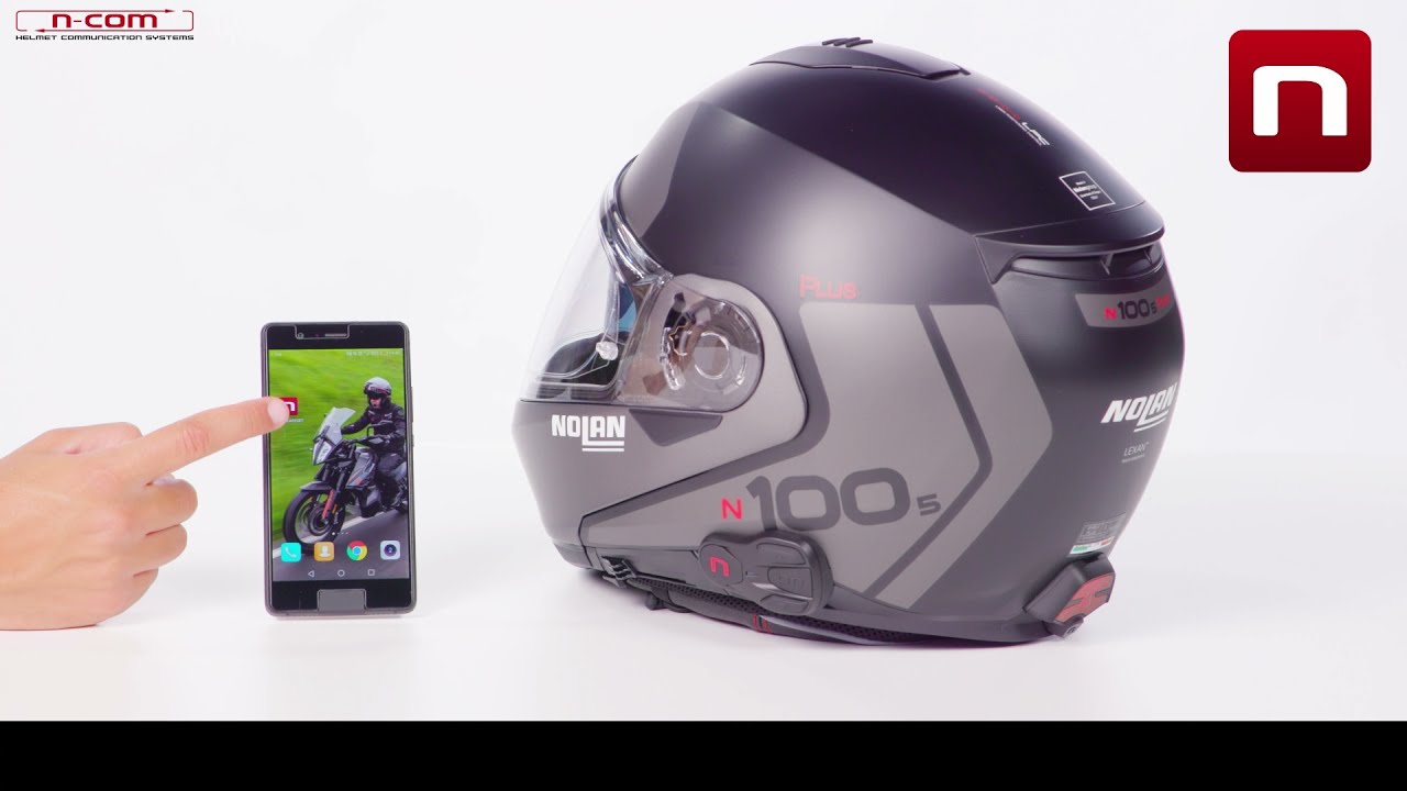 N-COM B902: SMARTPHONE, MUSIC, GPS, FM RADIO, APP