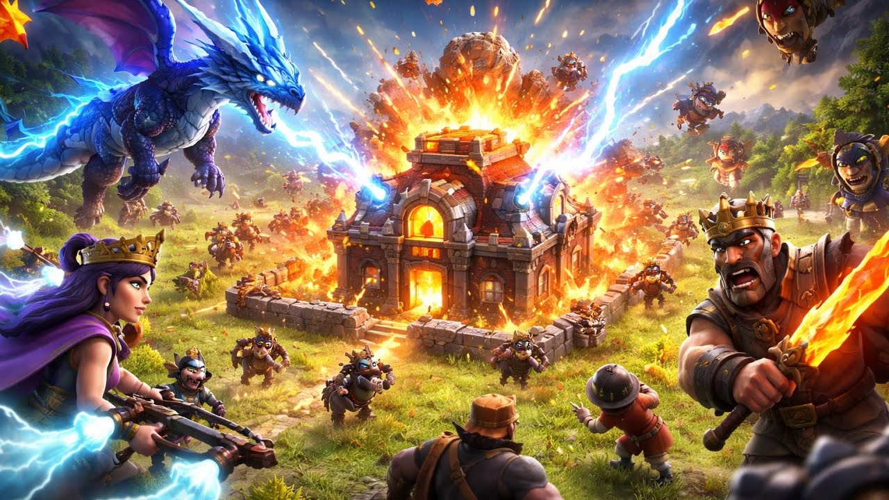 TH11 Best Attack Strategy 🔥 Easy 3 Star War Attacks | Clash of Clans Gameplay