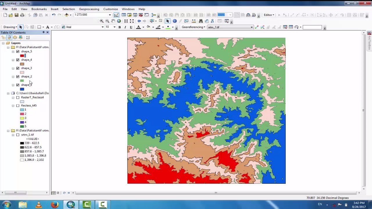 Reclassify & Convert Raster to Shapefile || Shapefile Creation from DEM || GIS Tutorials