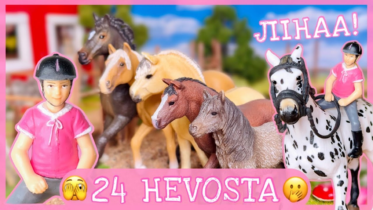 Elli ratsastaa KAIKILLA tallin hevosilla...😬