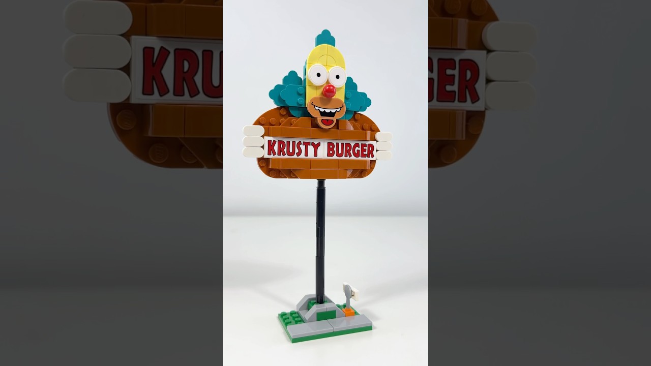 LEGO Krusty Burger z Simpson&oacute;w &ndash; zobacz ten zestaw! 🍔 #LEGO