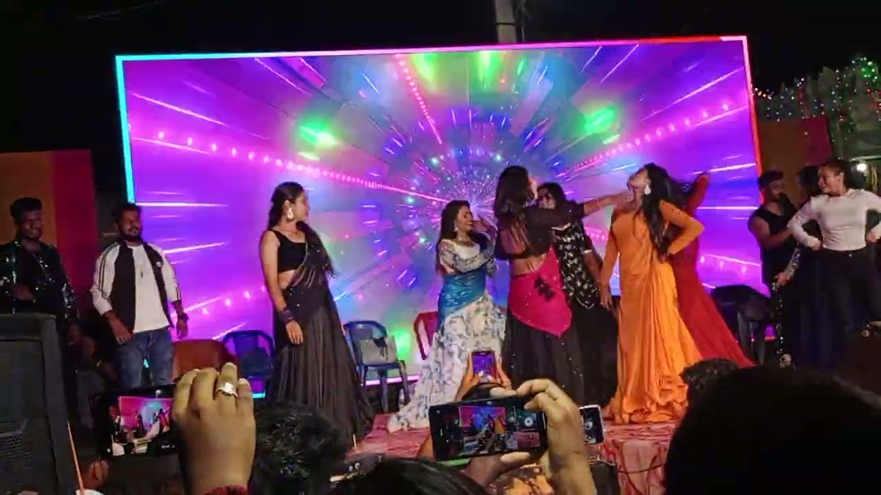 Veeraballi moharam festival, Madhav Event Nellore Mass dance Performance 03-07-2025