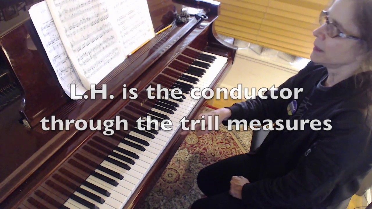 (HD) Trills Tutorial, W.A. Mozart Sonata in F, K.  332