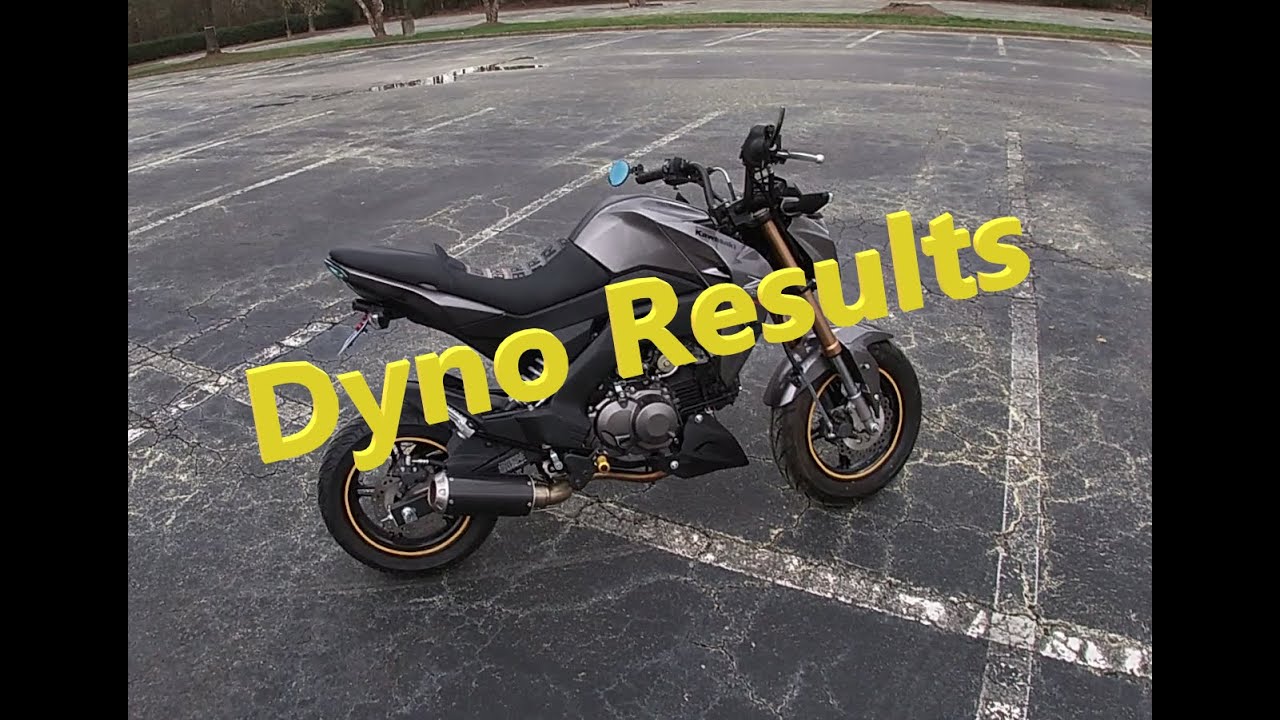 Результаты динамометрического стенда Z125 с тремя базовыми обновлениями