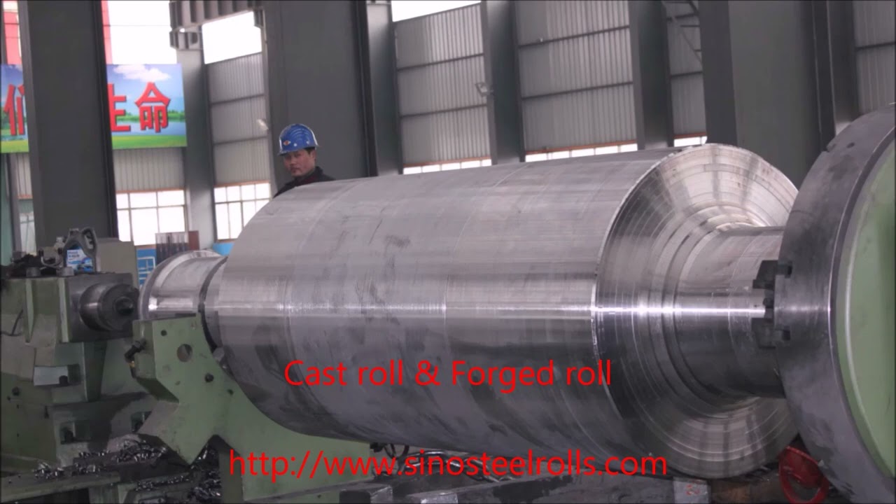 Rolling mill rolls, cast iron steel rolls
