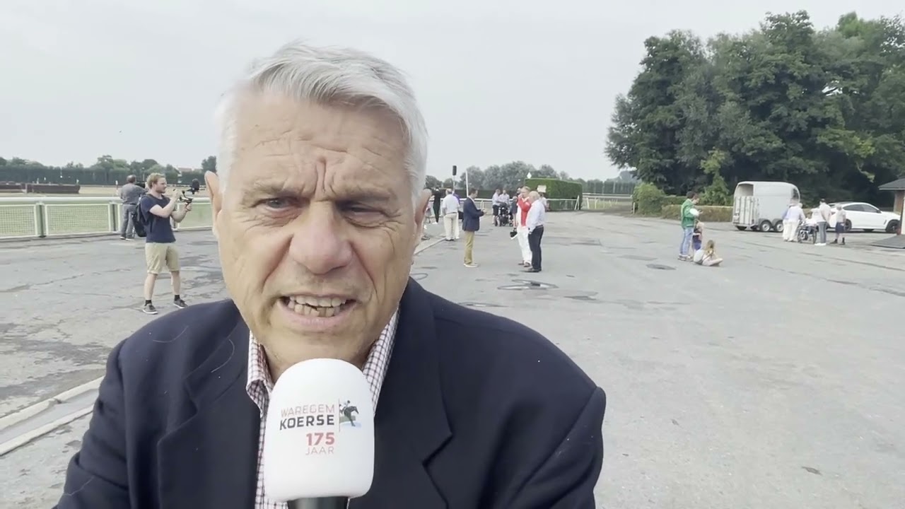 Waregem Koerse - Voorzitter Baron Philippe Casier aan het woord
