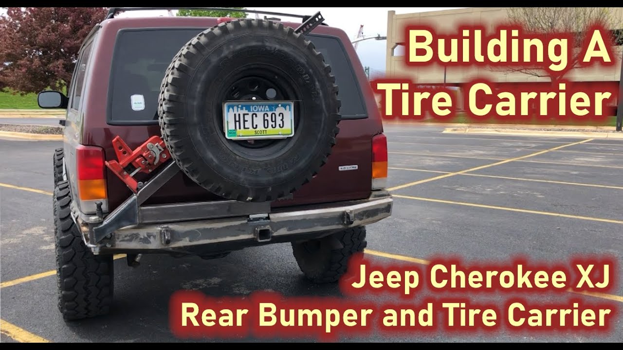Building a JEEP XJ Rear bumper Tire Carrier