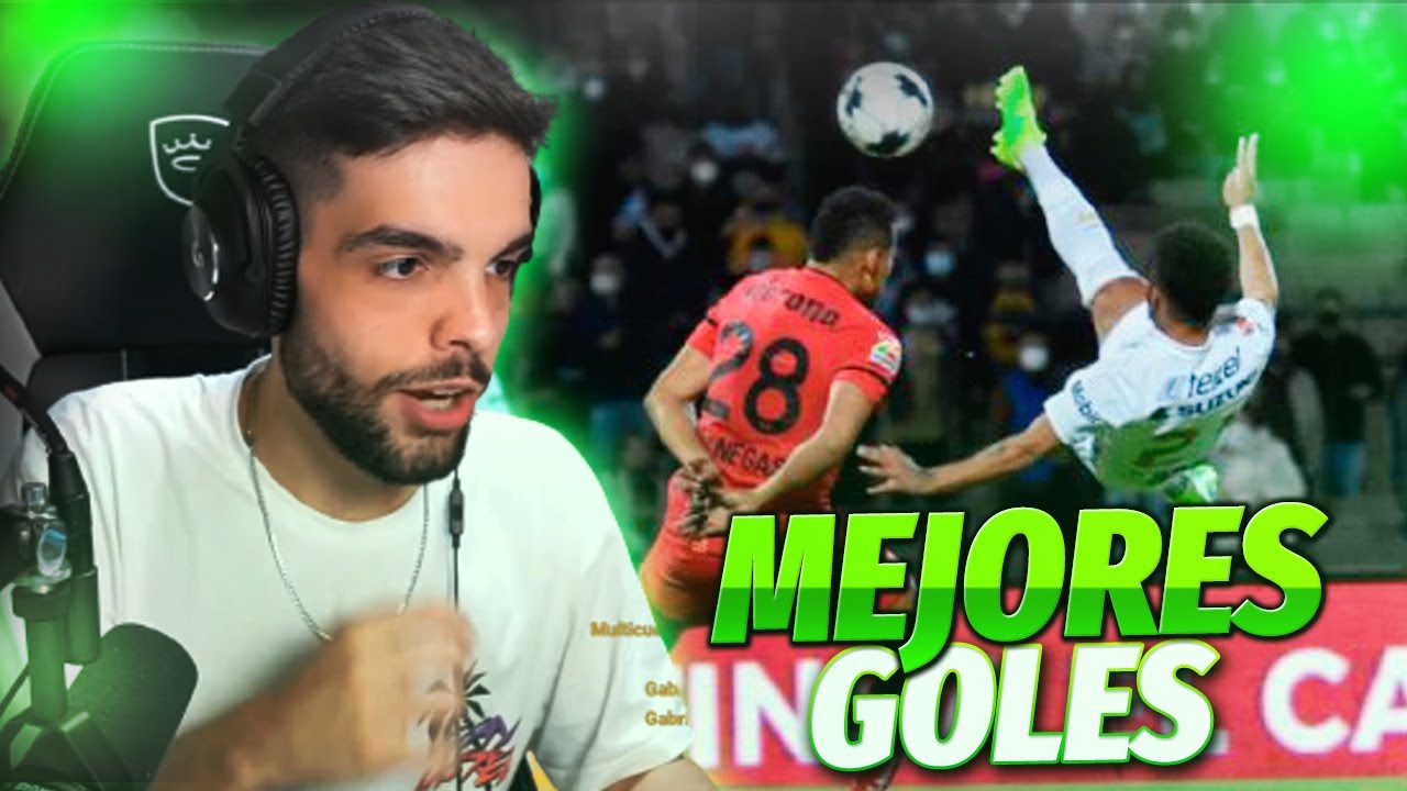 REACCIONO A LOS 60 MEJORES GOLES de la LIGA MX🇲🇽 *ESPAÑOL REACCIONA A LA LIGA de MÉXICO*