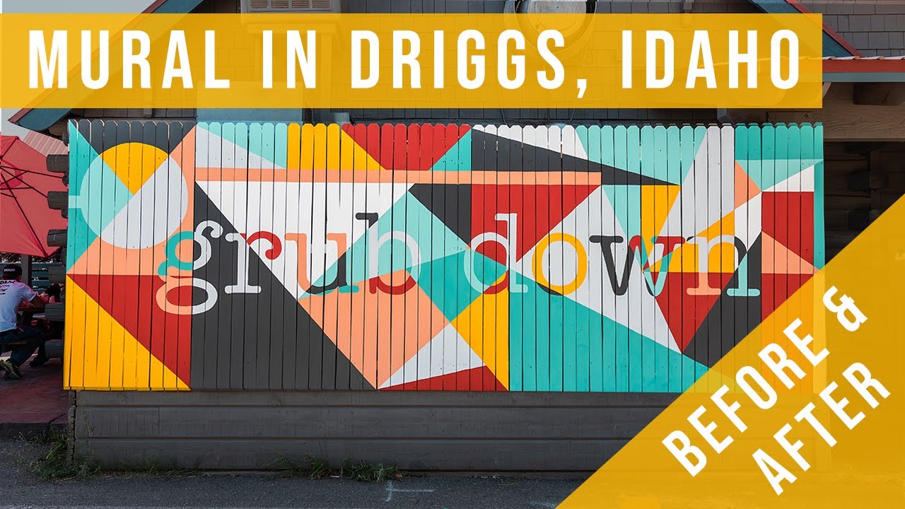 Mural Art in Driggs, Idaho | Citizen 33 | Art We There Yet
