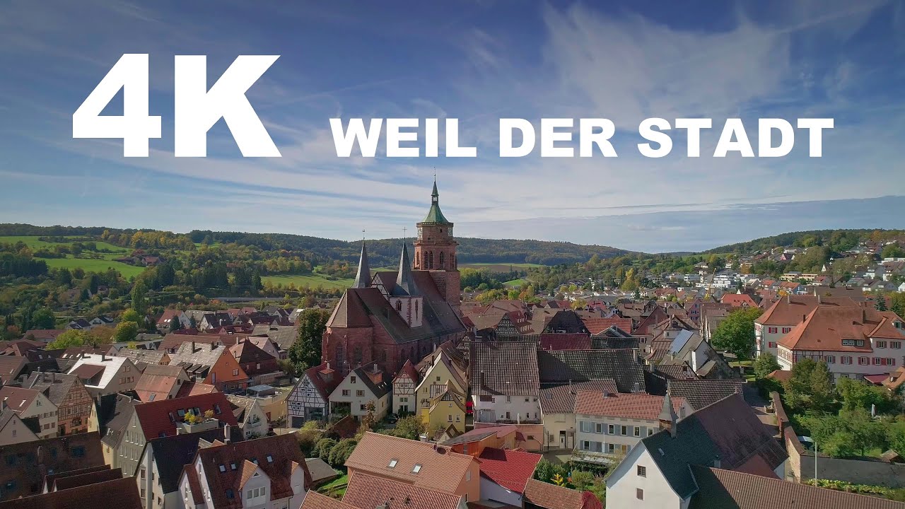 Weil der Stadt 4K Video