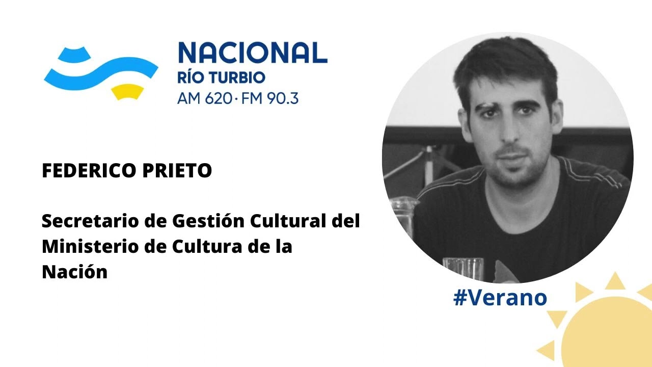 Federico Prieto secretario de Gesti&oacute;n Cultural del Ministerio de Cultura de la Naci&oacute;n.