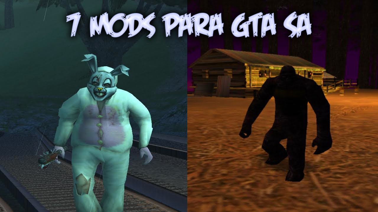 TOP: 7 Mods De Terror Y Misterio Para GTA San Andreas #2 (Loquendo 2021).