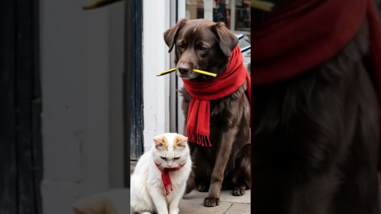 No Money, Just Memories 💔 | Inspiring Dog Life Story #DogStory  #BrownDog #FramesOnTheWall