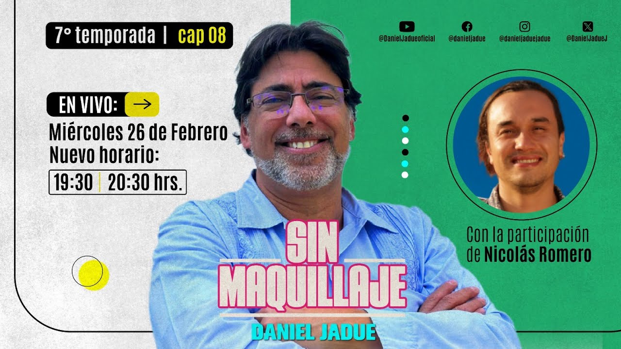 🟢 #miércoles de #sinmaquillaje junto a Nicolás Romero