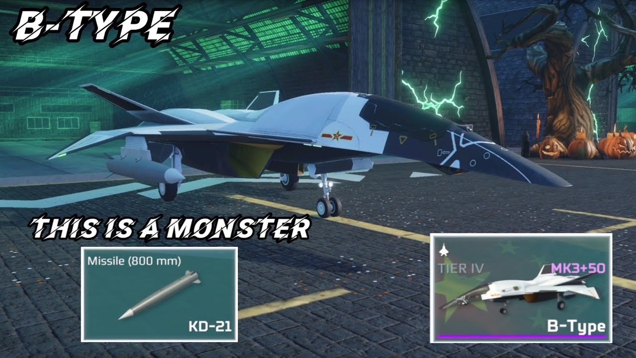 B-Type - Upcoming VIP Strike Fighter ! This is a Monster 💀 MWT Tank Battles 