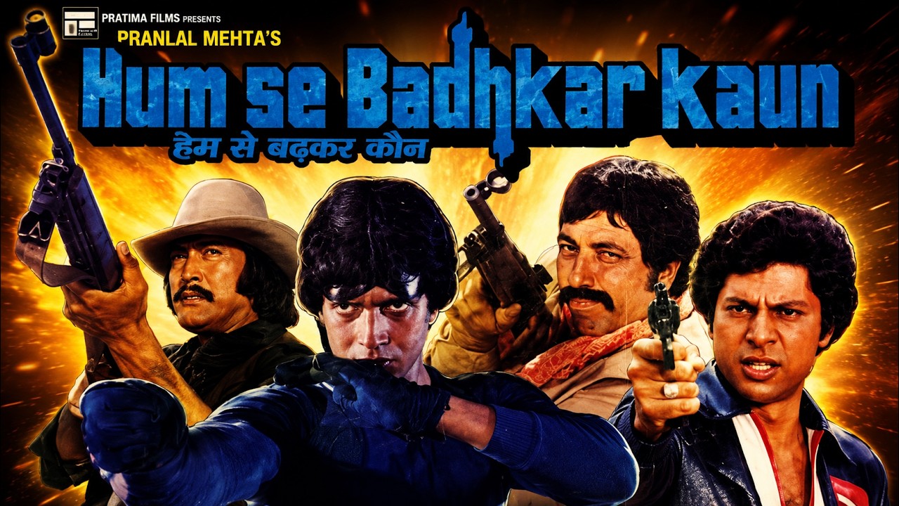HUM SE BADHKAR KAUN (1981) | FULL HINDI MOVIE |  Mithun Chakraborty, Vijayendra Ghatge, Ranjeeta