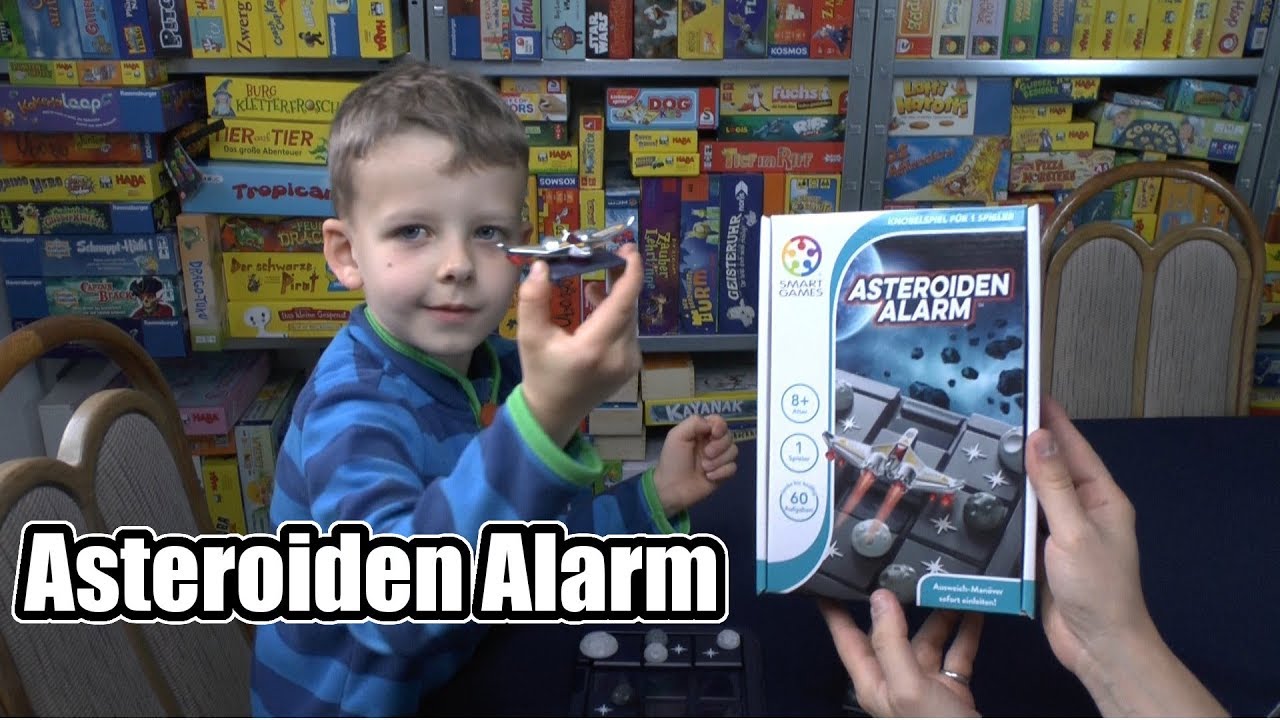 Asteroiden Alarm (Smart Games) - ab 8 Jahre - ein Logikspiel bzw. Rush Hour im Weltall!