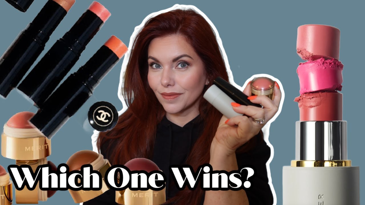 Chanel vs Westman vs Merit 💄 Which Cream Blush Stick Is Actually Worth It?